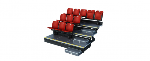 斐特后置伸縮看臺(tái)